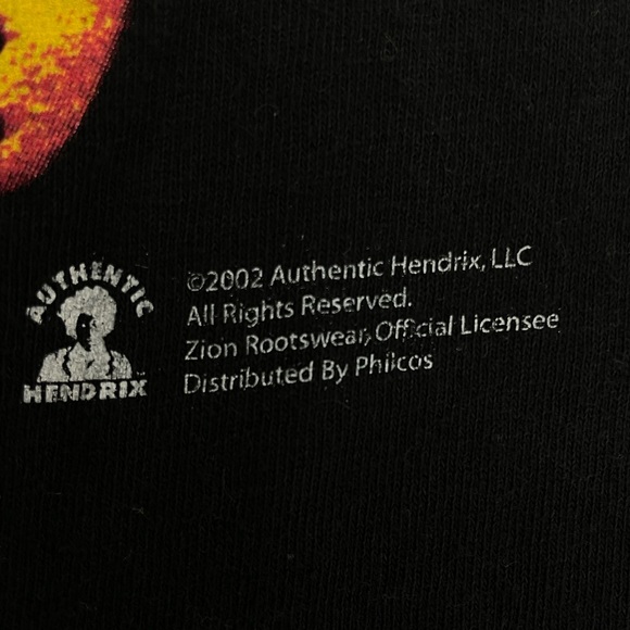 Vintage 2002 Jimi Hendrix "Music is my Religion"  Graphic Tee Shirt (M) - Picture 6 of 8